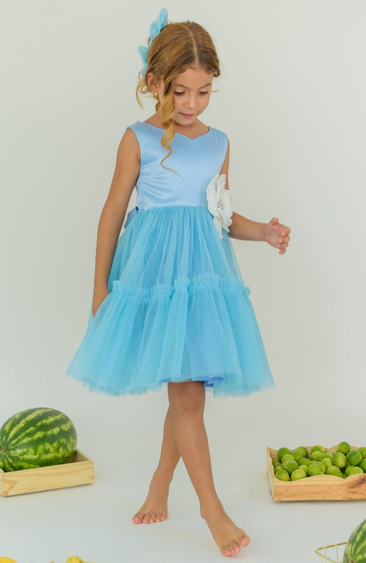 Vestido Para Niña Agua