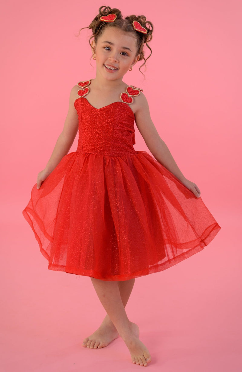 Vestido Para Niña Corazón