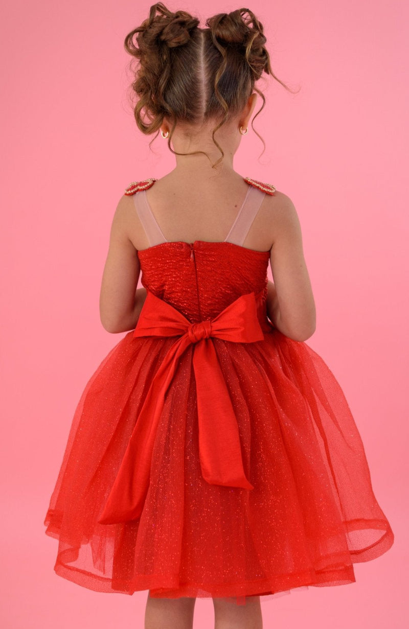 Vestido Para Niña Corazón