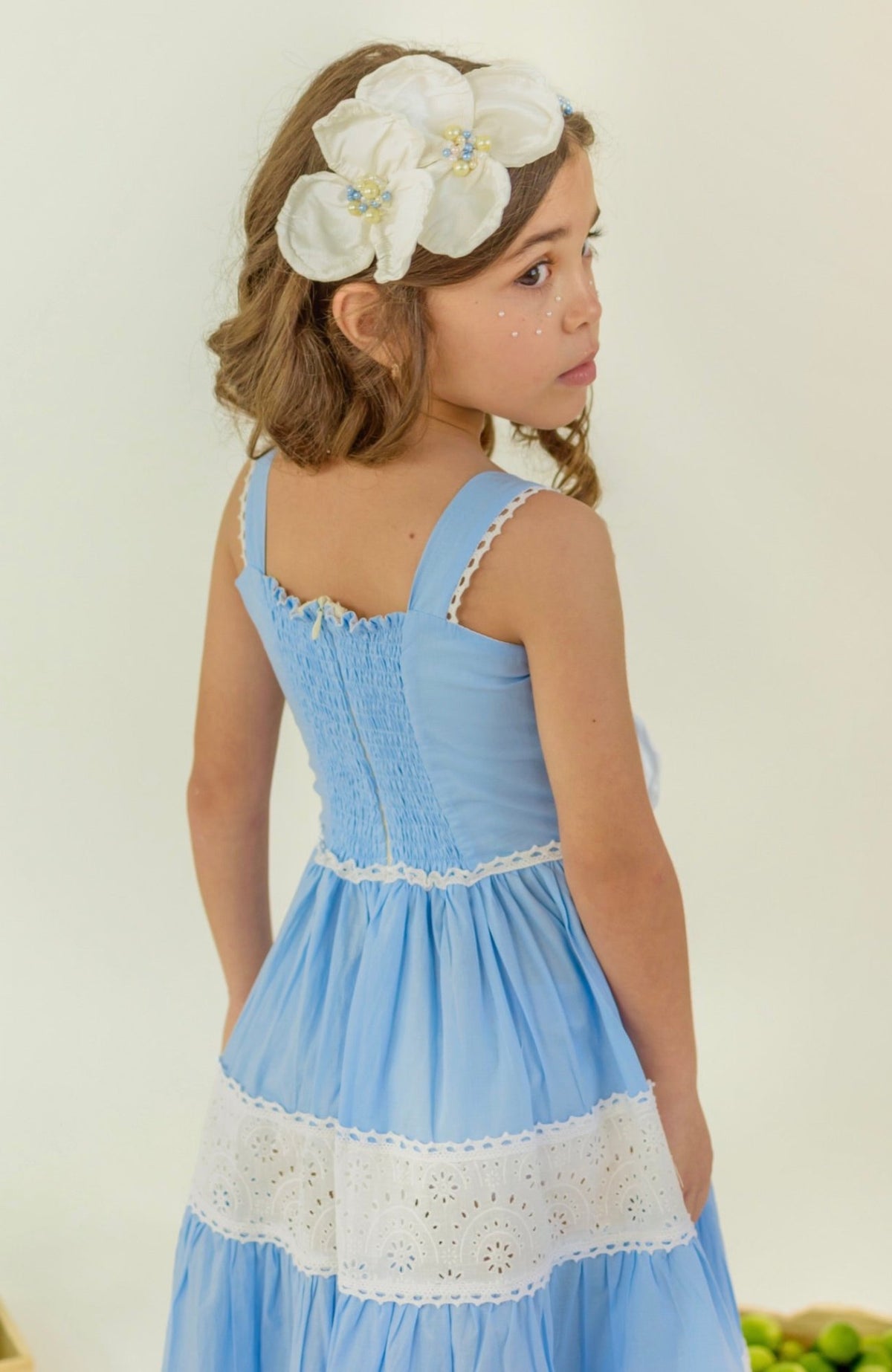 Vestido Para Niña Delicia Azul