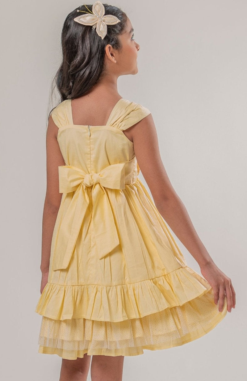 Vestido Para Bebita Gloriosa Amarillo