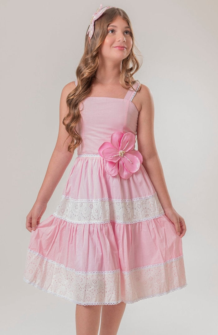 Vestido Para Niña Delicia Rosa