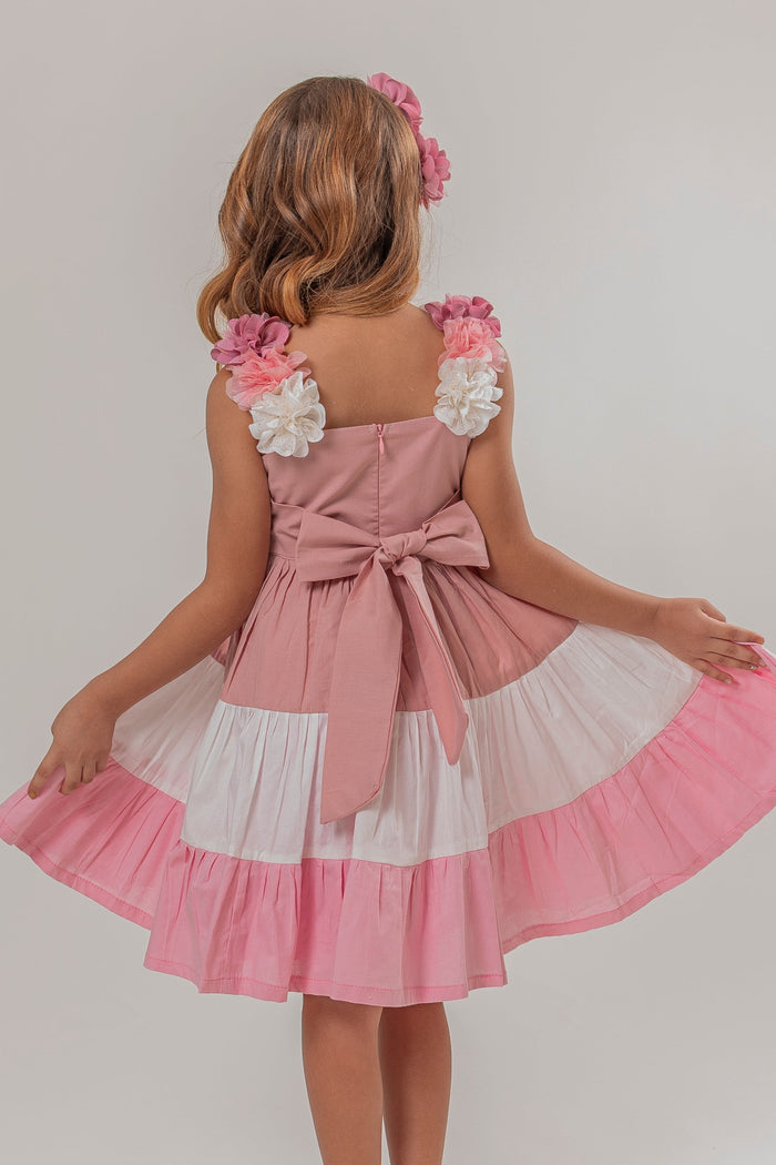 Vestido para Bebita Soy Creativa Rosa