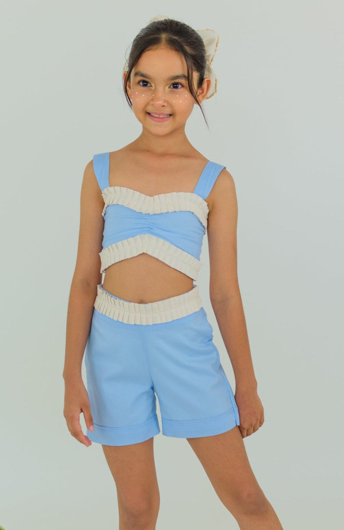 Conjunto Para Niña Eternidad Azul