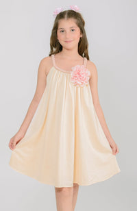 Vestido Para niña Melisas Beige