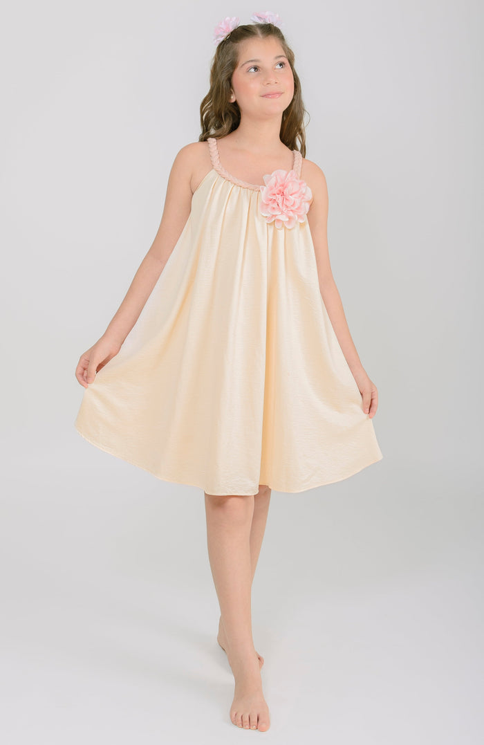 Vestido Para Bebita Melisas Beige