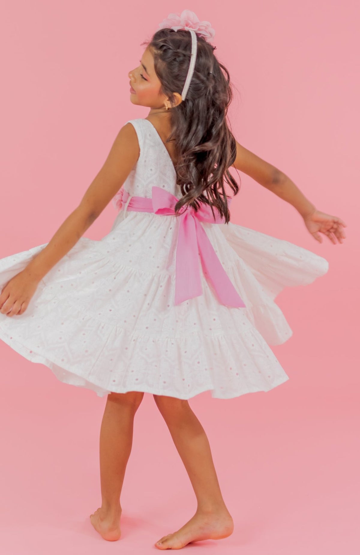 Vestido Para Niña Providencia - Rosa