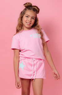 Set Niña Super-Star Falda-Short